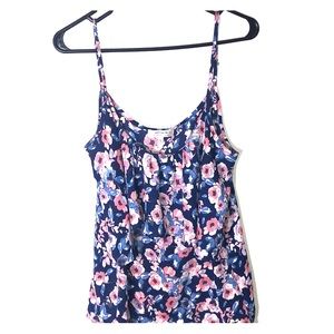 Flower patterned blouse